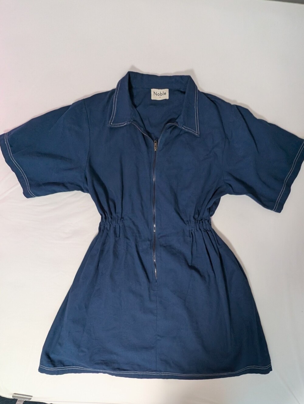 Noble Utility Dress Navy Blue